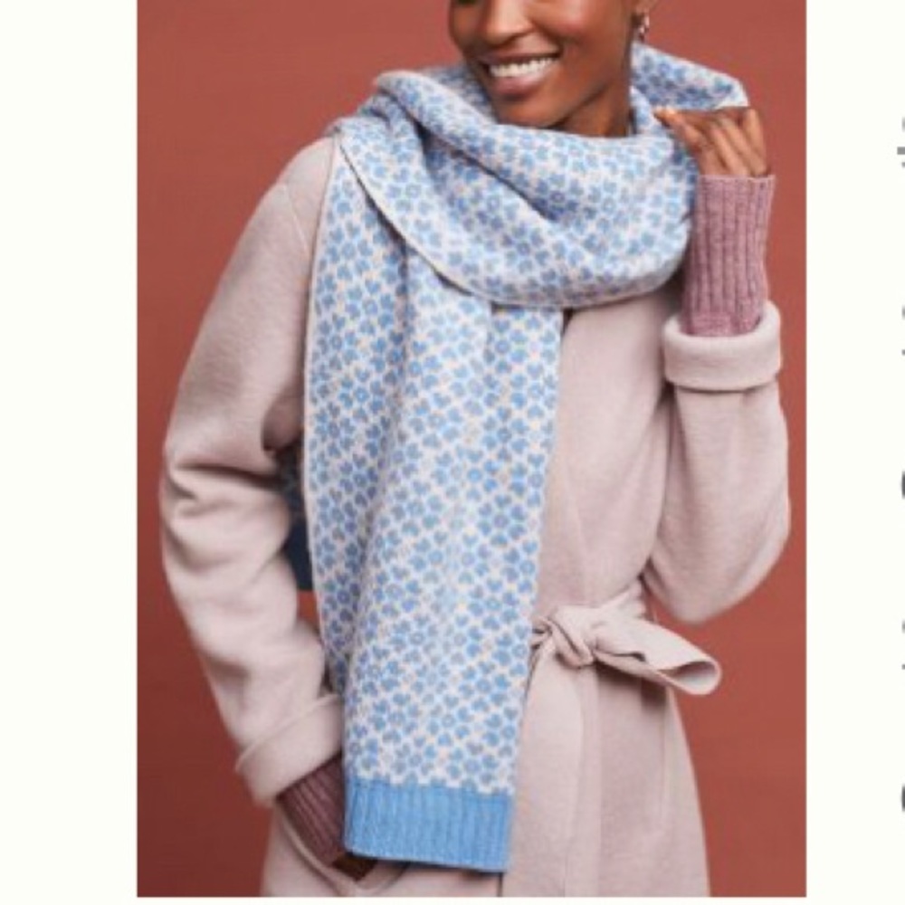 Anthropologie graphic scarf